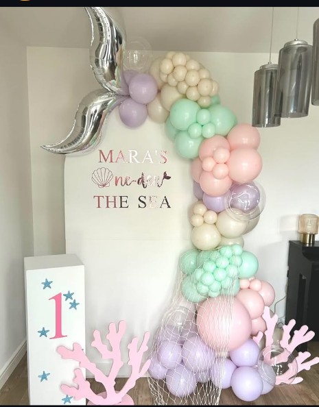 MERMAID BALLOON THEME DECOR