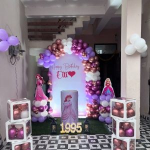 PRINCESS THEME BALLOON DECOR