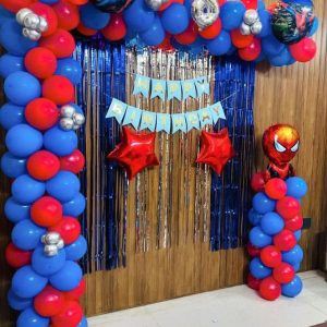 SPIDER -MAN THEME BALLOON DECOR