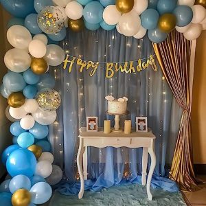 BASIC BIRTHDAY BALLOON ARCH