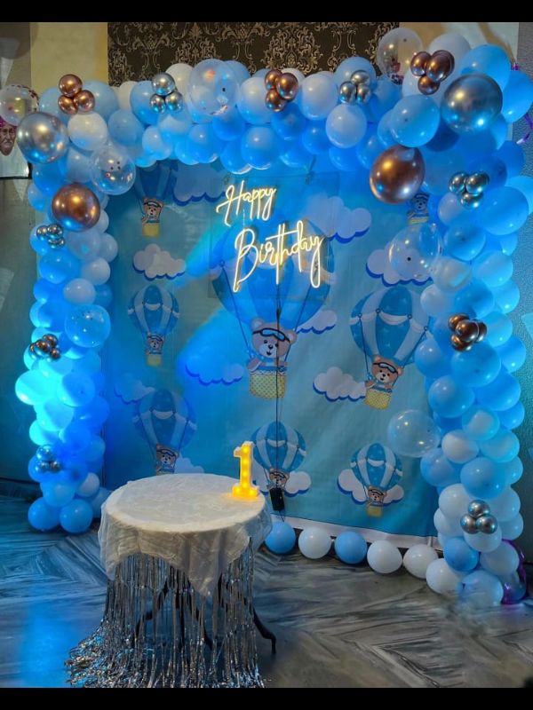 BIRTHDAY DECORATION SETUP