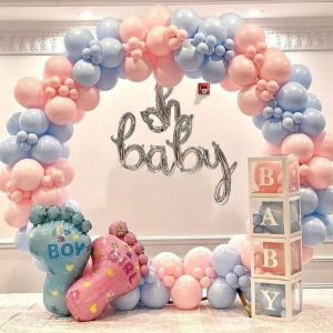 BEAUTIFUL BABY PINK AND PASTLE BLUE RING DECOR