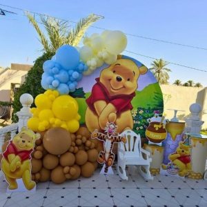 HELLO POOH THEME BALLOON DECOR