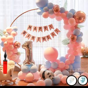 PINK AND ROSE GOLD THEME DECOR