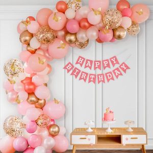 PINK THEME BIRTHDAY DECOR
