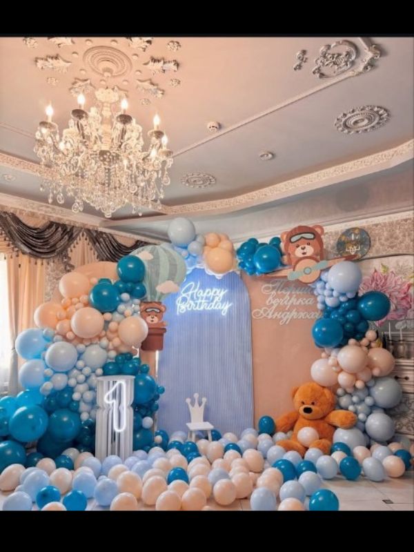 TEDDY X HOT AIR BALLOON THEME DECOR