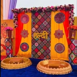 MANDALA HALDI SETUP