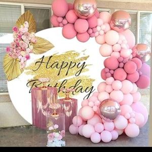 ELEGANT PASTEL PINK RING DECOR