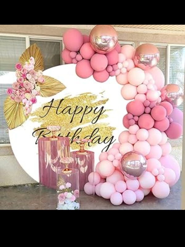 ELEGANT PASTEL PINK RING DECOR