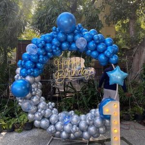 SIMPLE HAPPY BIRTHDAY RING DECOR