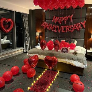 RED THEME ANNIVERSARY SETUP