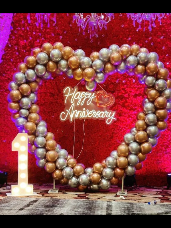 HEART SHAPE ANNIVERSARY