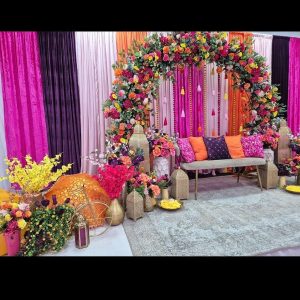 COLOURFULL MHENDI SETUP