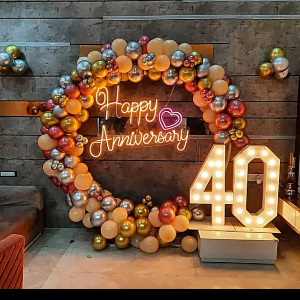 4OTH ANNIVERSARY DECOR