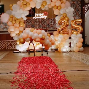 25TH RING FRAME ANNIVERSARY DECOR