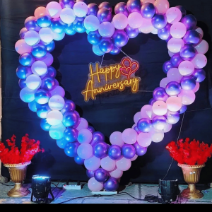 HEART SHAPE ANNIVERSARY DECOR