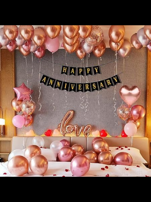 SIMPLE ANNIVERSARY DECOR