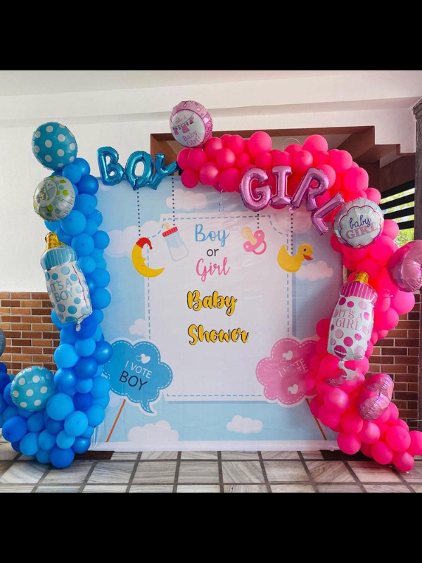 SIMPLE BABY SHOWER DECOR