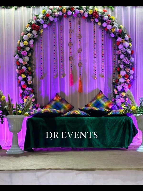 MHENDI HALF RING SETUP