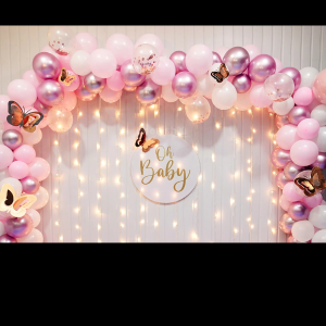 WHITE THEME OH BABY DECOR