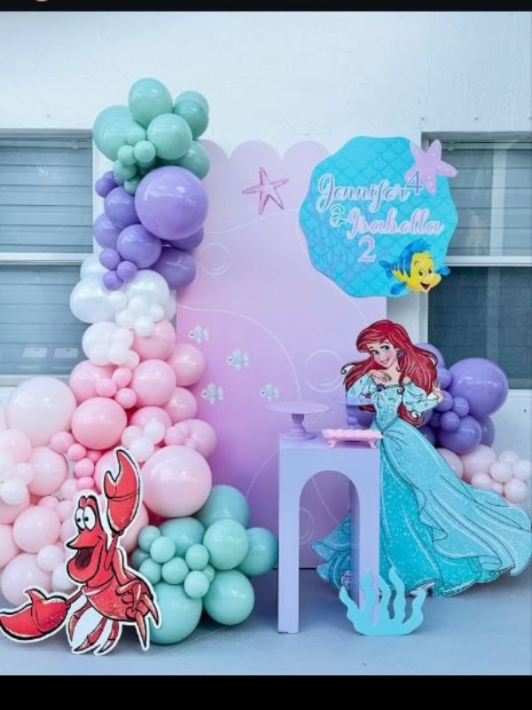 THE LITTLE MERMAID THEME DECOR