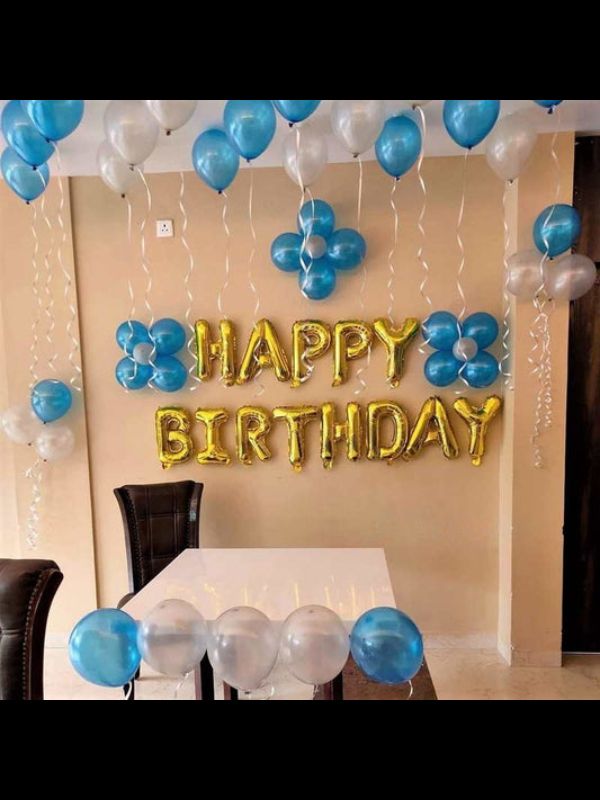 ONE WALL BIRTHDAY DECOR