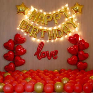 FOIL BALLOON HAPPY BIRTHDAY DECOR