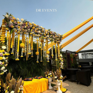SUNNY BUNNY HALDI MHENDI SETUP